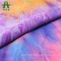 Mulinsen Textile Hot Sale 118D FDY Polyester Spandex Knitted Tie Dye Tela